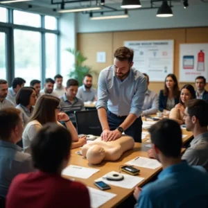 Erste-Hilfe-Kurs im Unternehmen in Leipzig